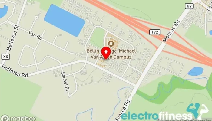 map of Lifestyle Power Yoga Yoga studio in Green Bay