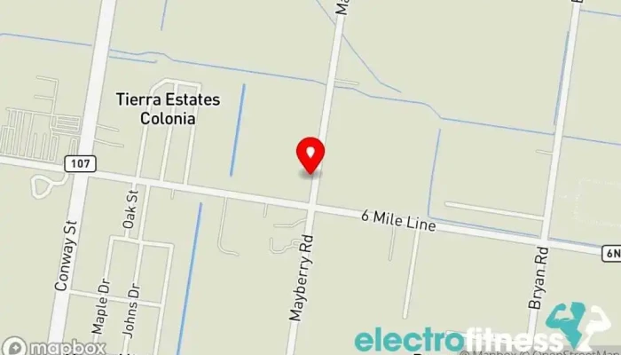 map of Lifetime Fitness Gym in Alton