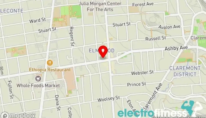 map of Lift Me Up Bungee Fitness Fitness center in Berkeley
