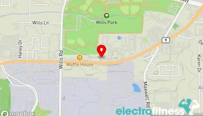 map of Lift Yoga Alpharetta Yoga studio, Physical fitness program, Pilates studio in Alpharetta