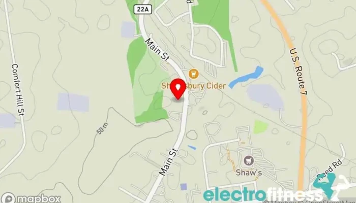 map of Little City Community Fitness Gym in Vergennes