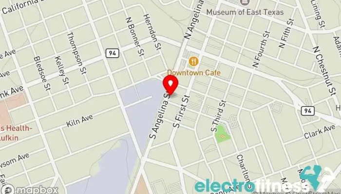 map of LiveWell 24 Gym in Lufkin