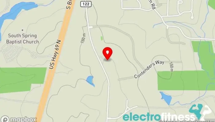 map of Living Well Holistic Counseling & Wellness Counselor, Massage spa, Wellness center, Yoga studio in Tyler