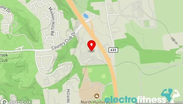 map of Lotus Flow Fitness Fitness center in Annandale