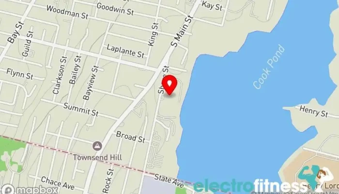 map of Love's Boxing Club Boxing gym, Fitness center in Fall River
