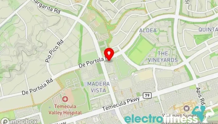 map of Luckey Fitness - Temecula Gym, Boot camp, Personal trainer in Temecula