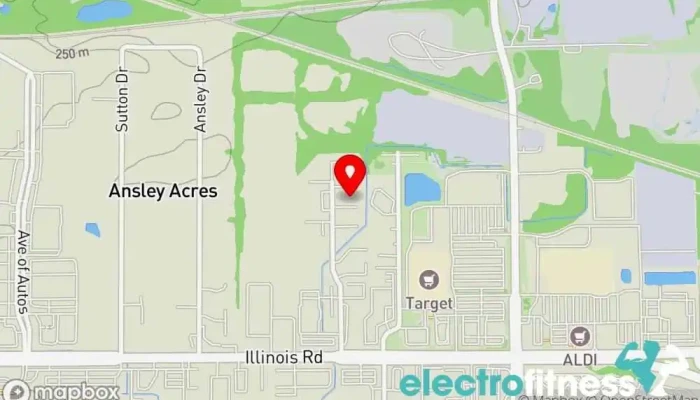 map of MAC Training Personal trainer, Gym in Fort Wayne