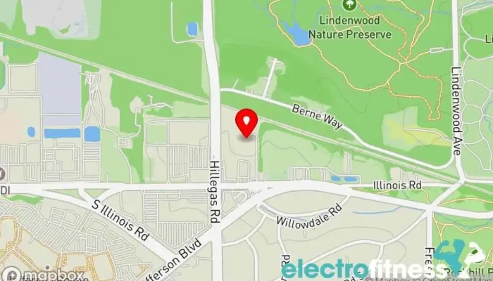 map of Mad Apple Sports Performance Gym in Fort Wayne