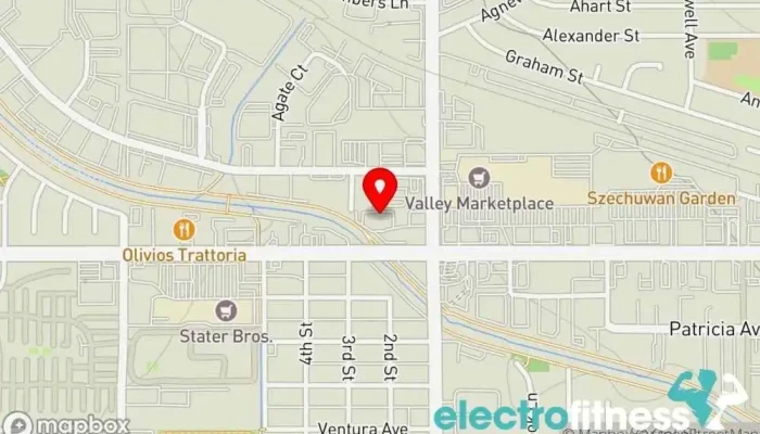 map of Matador Nutrition & Training, LLC Gym, Personal trainer in Simi Valley