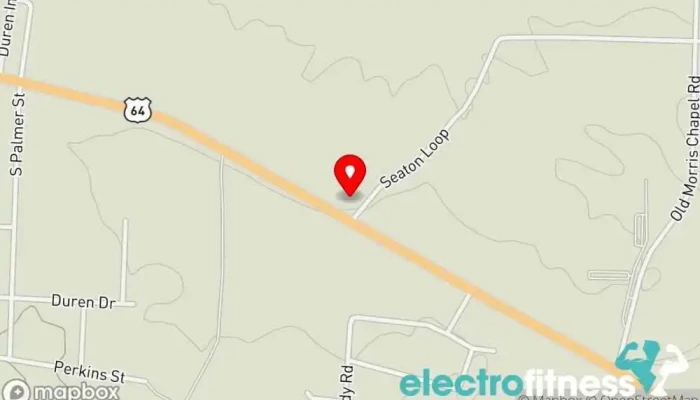 map of Maximum Health And Fitness Gym in Adamsville