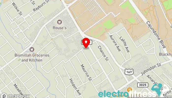 map of MetCon Athletics Fitness center in Lafayette