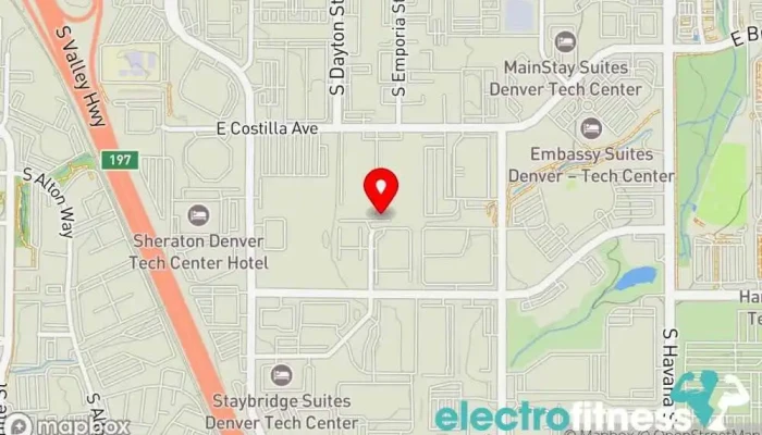 map of Method CrossFit - Method Fitness Gym in Centennial