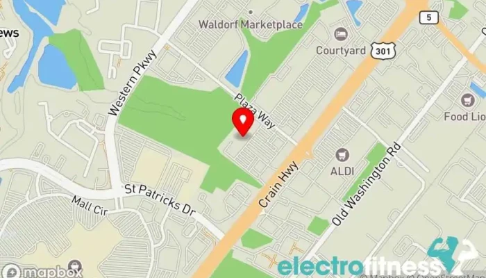 map of Method Gym - Waldorf, MD Gym, Fitness center in Waldorf