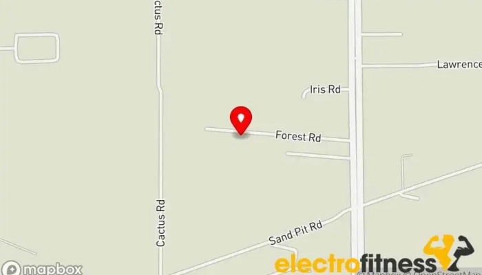 map of MG Fitness Physical fitness program in Abbeville
