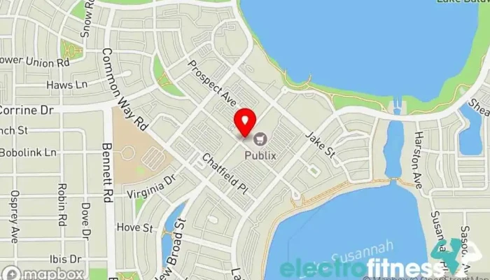 map of Mighty Girls Fitness Fitness center in Orlando