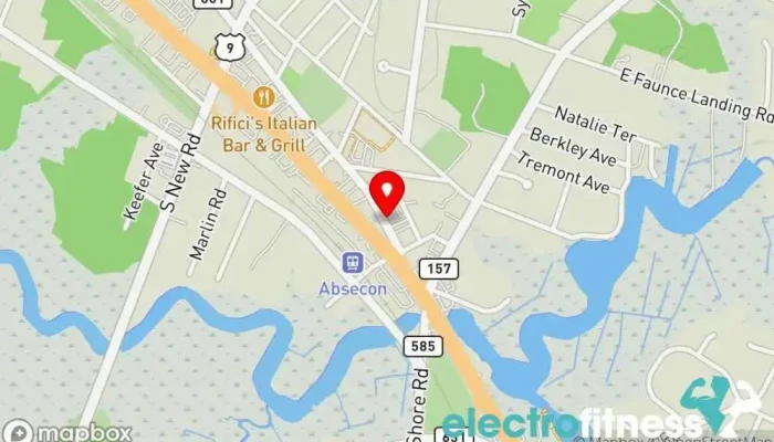 map of Modern Fighting Concepts Martial arts school in Absecon
