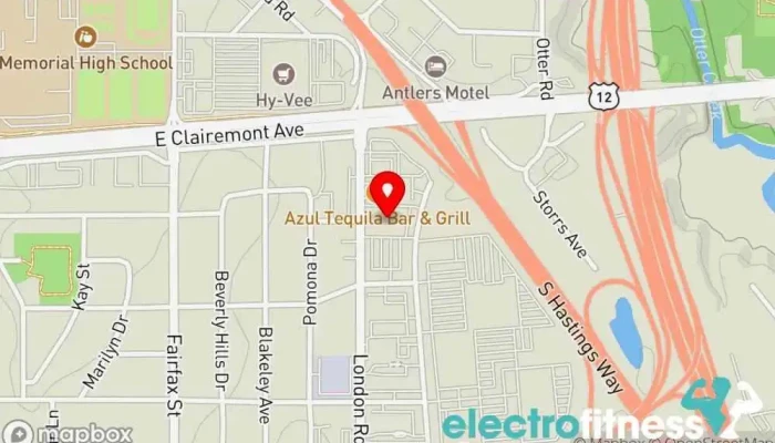 map of Momentum Fitness Physical fitness program, Fitness center, Gym, Nutritionist, Personal trainer, Weightlifting area in Eau Claire