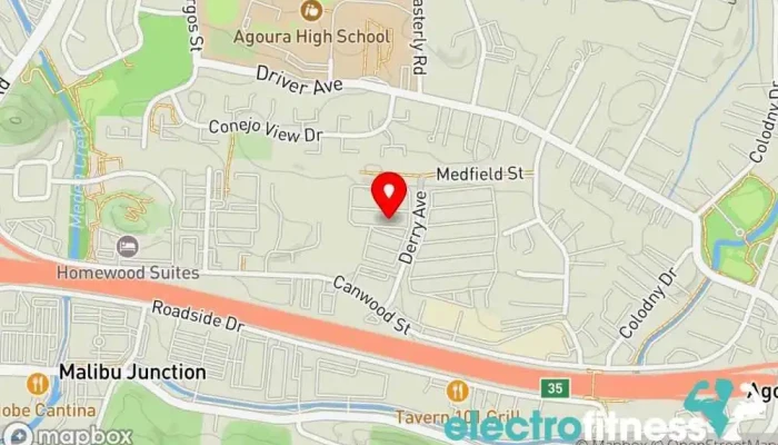 map of Monarchs National Gymnastics Training Center Gymnastics center, Children's party service, Event venue, Indoor playground, Physical fitness program, Summer camp organizer in Agoura Hills