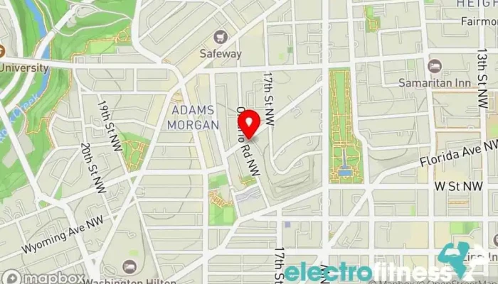 map of More Than Human LLC Personal trainer, Martial arts school, Massage therapist in Washington