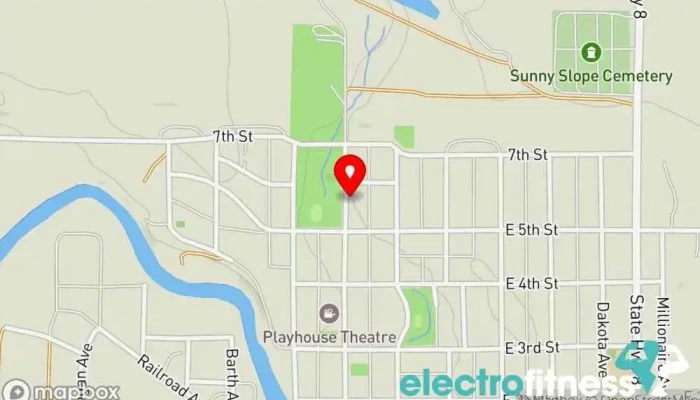 map of Mott Gym Gym in Mott
