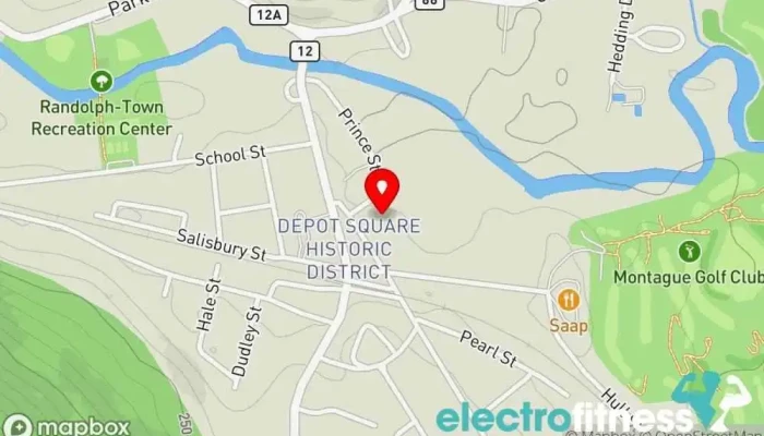 map of Movement Evolved Gym in Randolph