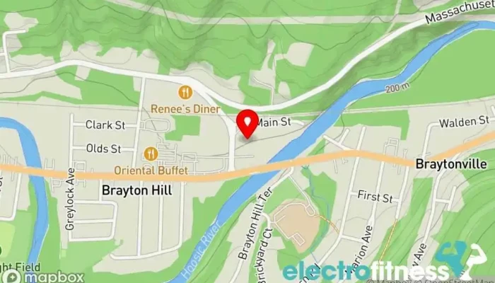 map of Movement Matters Gym in North Adams