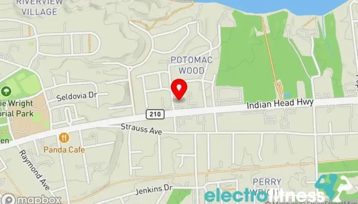 map of Muscle House and Fitness Gym, Fitness center in Indian Head