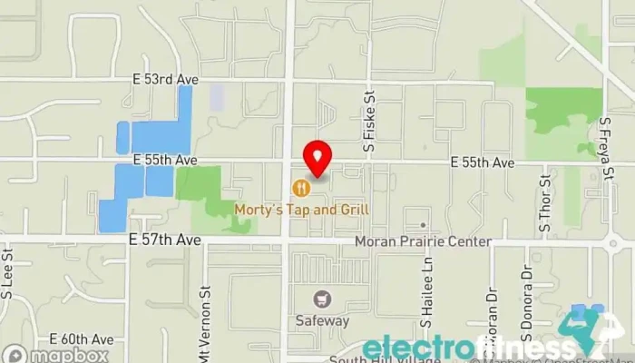 map of MUV Fitness South Spokane Gym, Fitness center, Personal trainer in Spokane
