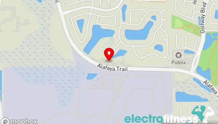 map of My Gym Waterford Lakes Gym, Children's party service, Gymnastics center in Orlando