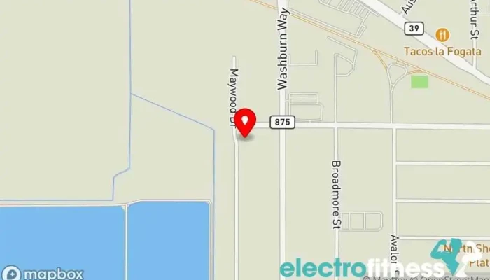 map of National Fitness and Racquet Club Fitness center, Children's club, Personal trainer, Racquetball club, Tanning salon in Klamath Falls