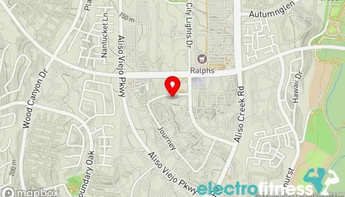 map of National Gymnastics Training Center Gymnastics center in Aliso Viejo