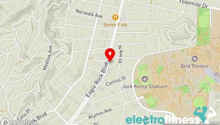 map of Nela Athletics Gym, Fitness center, Personal trainer, Physical fitness program in Los Angeles