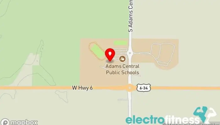 map of New Gym Gym in Juniata
