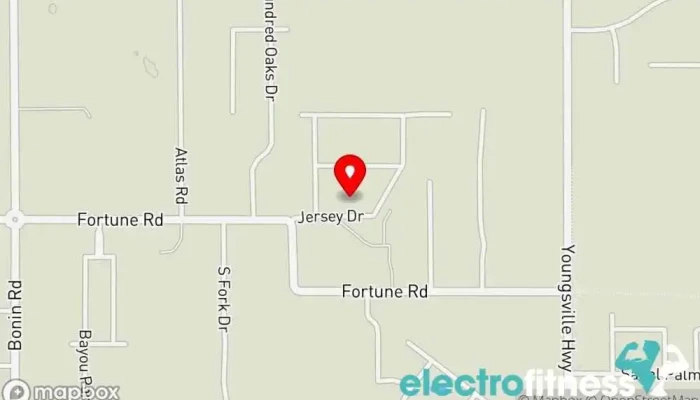 map of Next Level Cheer & Athletics Sports school, Dance school, Gym in Youngsville