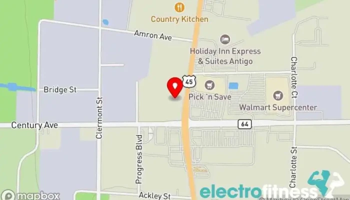 map of No Filter Nutrition Social club in Antigo