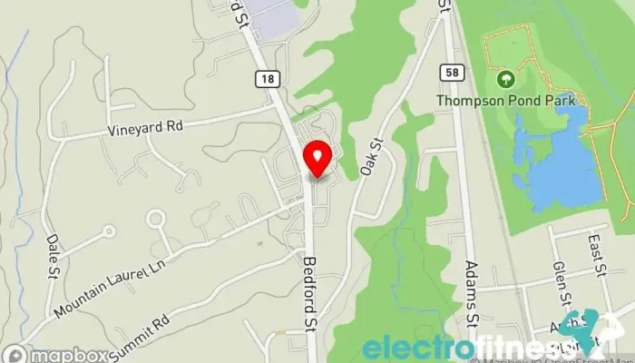 map of Northeast Health & Fitness Fitness center in Abington
