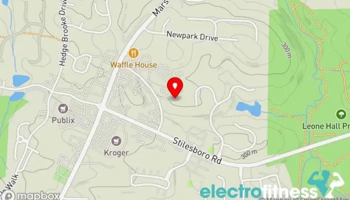 map of Northwest Family YMCA Gym, Non-profit organization, Youth center in Kennesaw