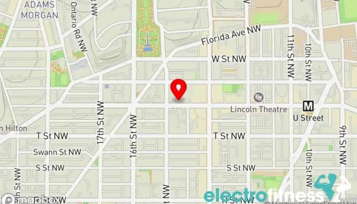 map of NUBOXX Fitness Boxing gym, Fitness center, Personal trainer, Self defense school in Washington