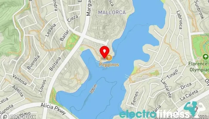 map of OC Fitness Coach Inc. Personal trainer, Body shaping class, Fitness center, Gym, Health consultant, Kickboxing school, Nutritionist, Physical fitness program, Self defense school, Weight loss service in Mission Viejo