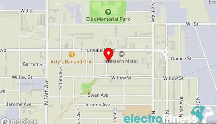 map of OIC Gym Gym in Yakima
