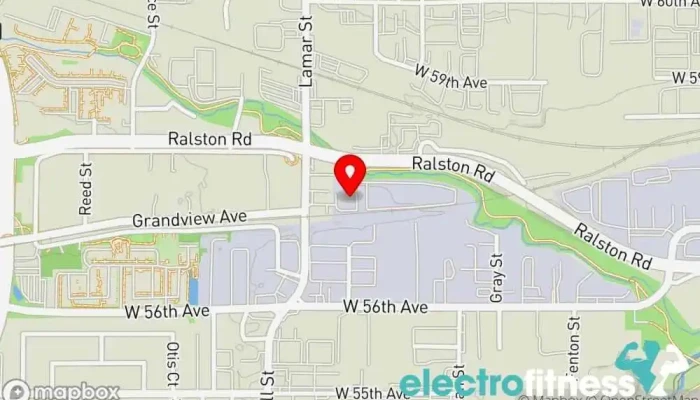 map of Olde Town Athlete Personal trainer in Arvada
