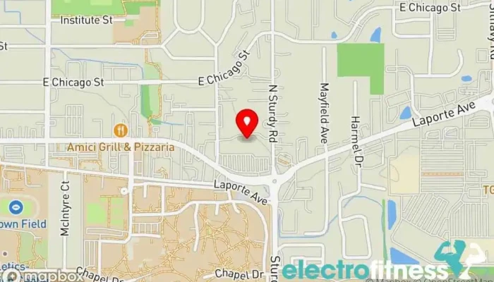 map of One More Gym Fitness center in Valparaiso