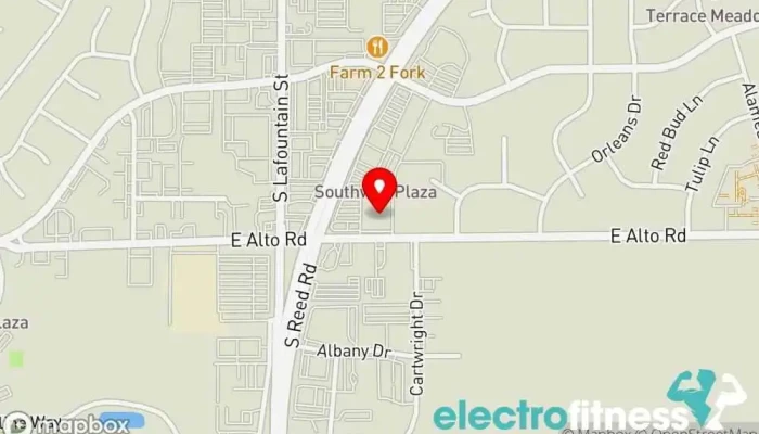 map of One More Gym Gym, Cafe, Fitness center, Health food restaurant, Personal trainer, Sauna, Sports nutrition store, Tanning salon, Vitamin & supplements store in Kokomo