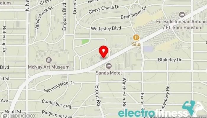 map of OnePlus Strength and Conditioning | OP CrossFit Gym in San Antonio