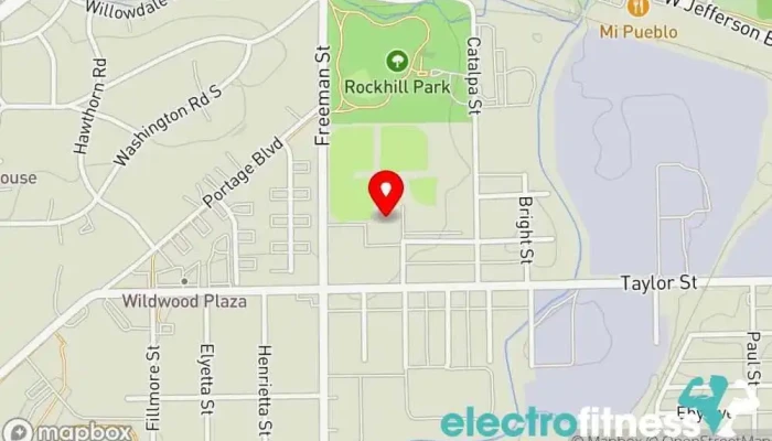 map of Optimum Performance Sports - Ash Center Sports complex, Fitness center, Sports medicine clinic in Fort Wayne