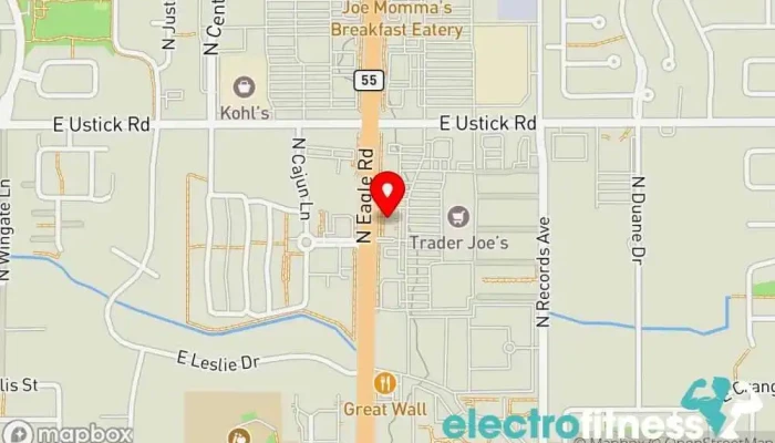 map of Orangetheory Fitness Gym, Fitness center, Personal trainer, Physical fitness program in Meridian
