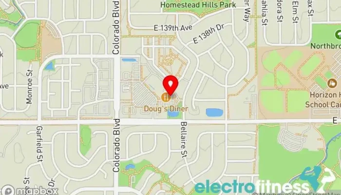 map of Orangetheory Fitness Gym, Fitness center, Personal trainer, Physical fitness program in Thornton