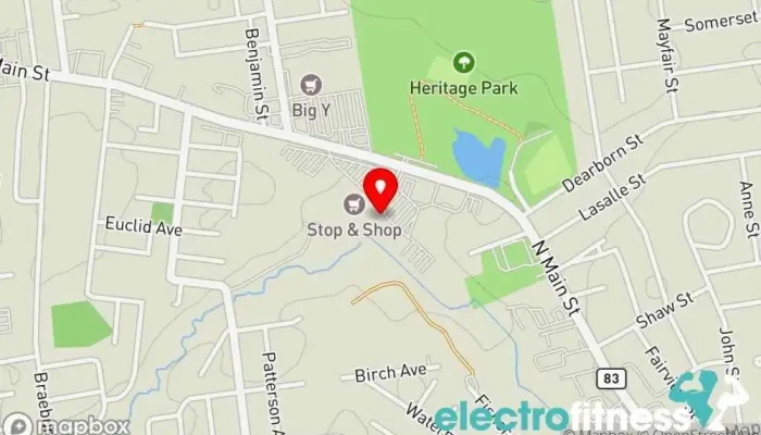 map of Orangetheory Fitness Gym, Fitness center, Personal trainer, Physical fitness program in East Longmeadow