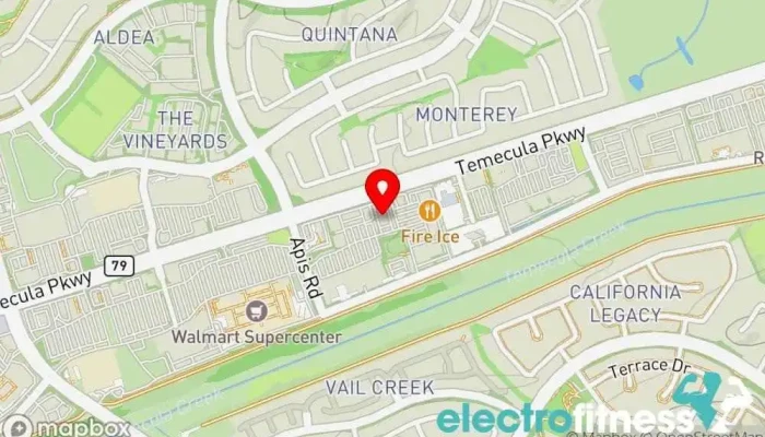 map of Orangetheory Fitness Gym, Fitness center, Personal trainer, Physical fitness program in Temecula