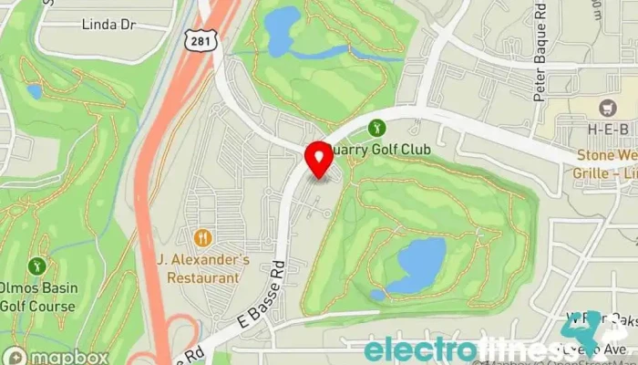 map of Orangetheory Fitness Gym, Fitness center, Personal trainer, Physical fitness program in San Antonio